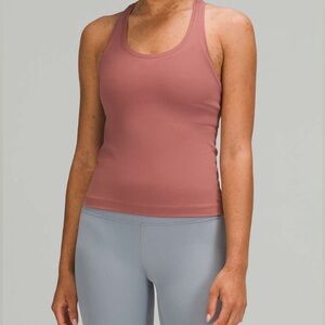 Lululemon Cool Racerback Tank *Shorter Length, Size 6, Spiced Chai
